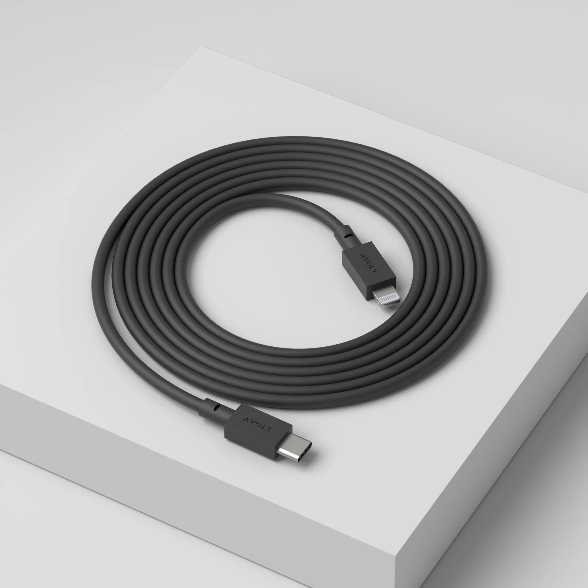 Kabel do ładowania USB-C do Lightning Cable 1, 2m, Stockholm Black Avolt