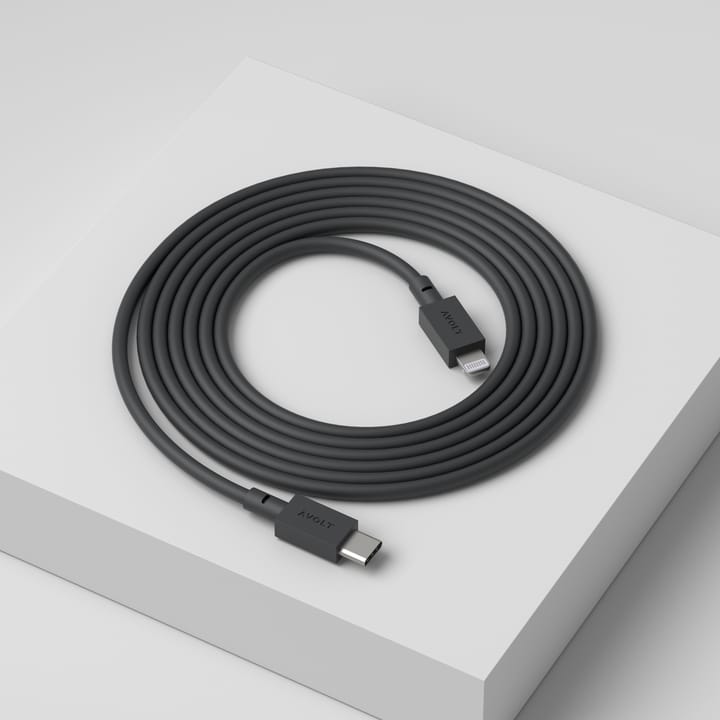 Kabel do ładowania USB-C do Lightning Cable 1, 2m, Stockholm Black Avolt