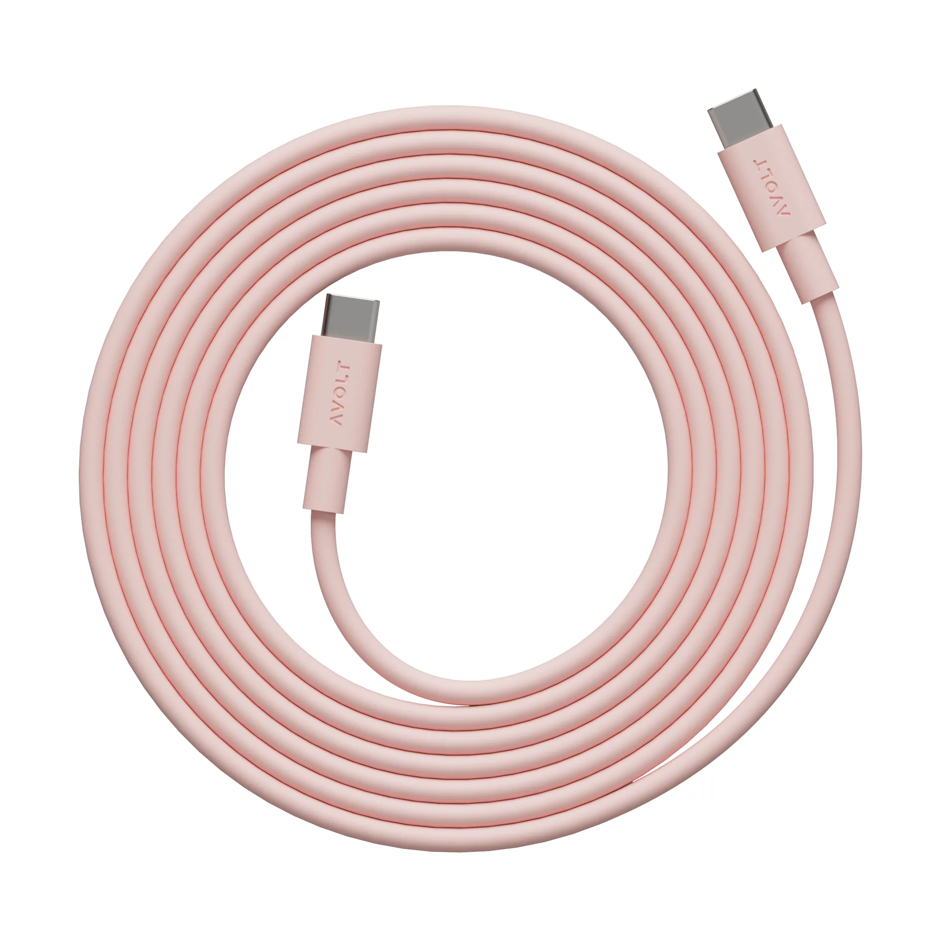 Kabel do ładowania USB-C do USB-C Cable 1, 2 m, New Pink Avolt