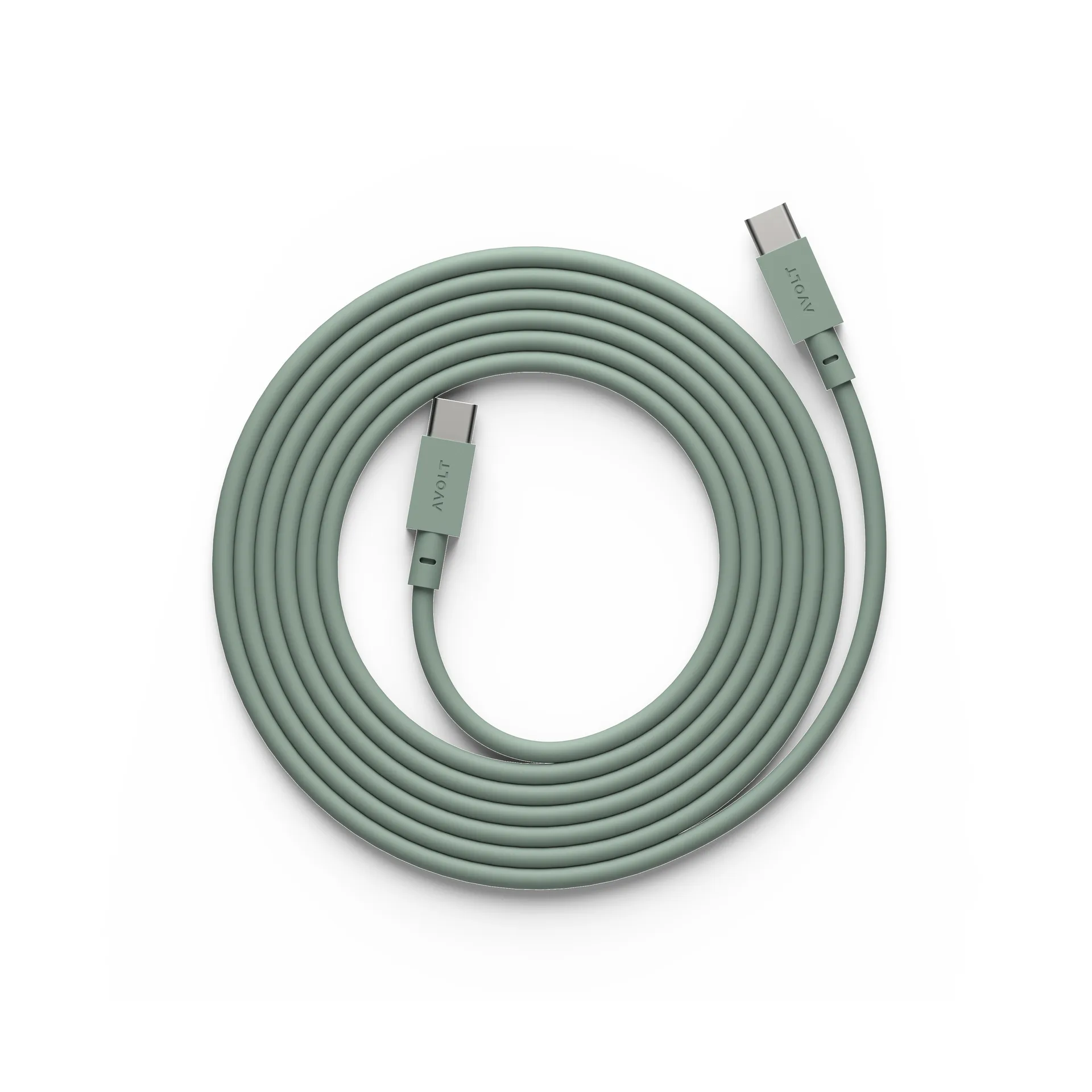 Kabel do ładowania USB-C do USB-C Cable 1, 2 m, Oak green Avolt