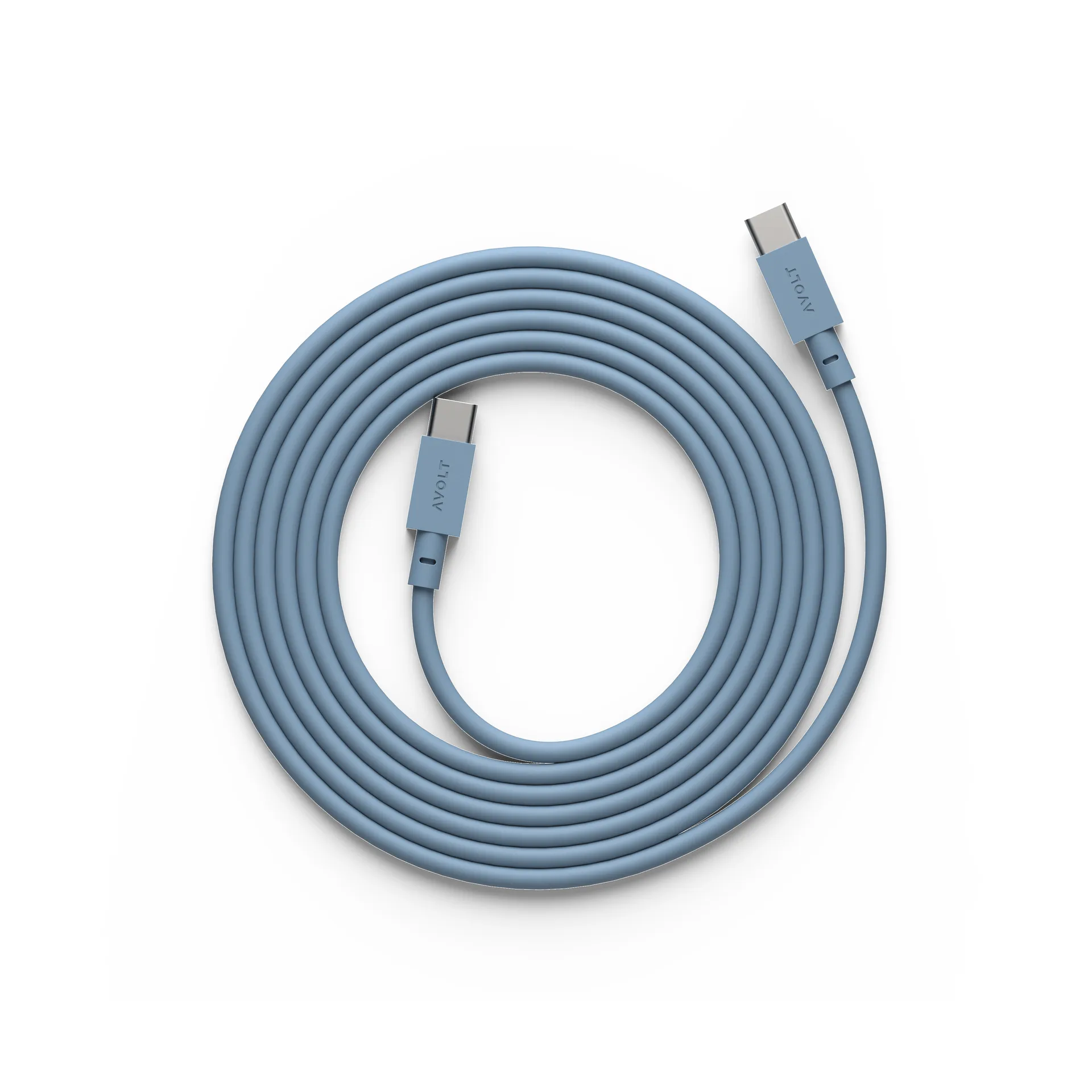 Kabel do ładowania USB-C do USB-C Cable 1, 2 m, Shark blue Avolt