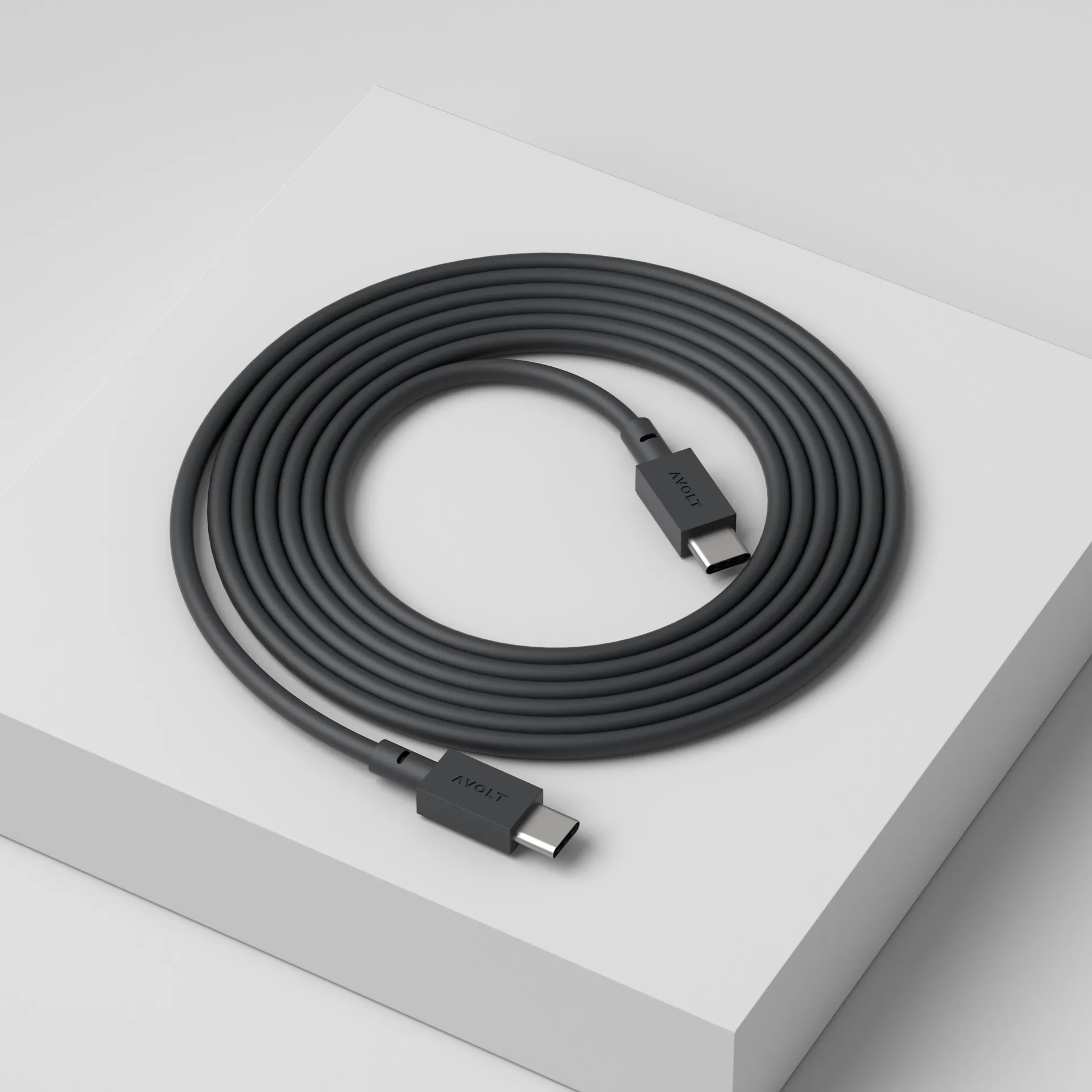 Kabel do ładowania USB-C do USB-C Cable 1, 2 m, Stockholm black Avolt