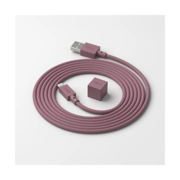 Kabel USB-A do Lightning 1,7 m Cable 1, Rusty red Avolt
