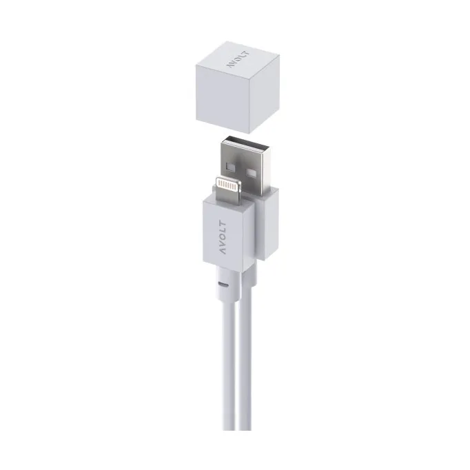 Kabel USB-A do Lightning 1,7 m Cable 1, White Avolt