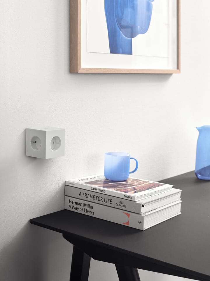 Przedłużacz USB-C Square 1 30W 1,8 m, Edycja White Martinelli Luce Avolt