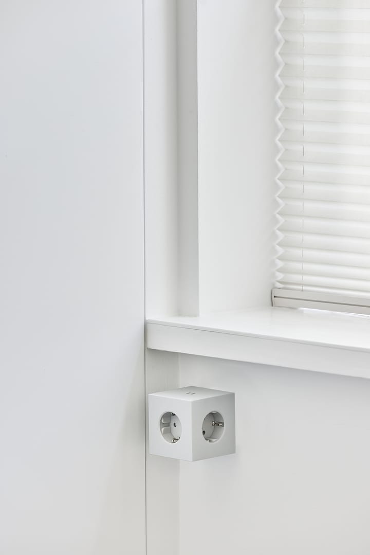 Przedłużacz USB-C Square 1 30W 1,8 m, Edycja White Martinelli Luce Avolt