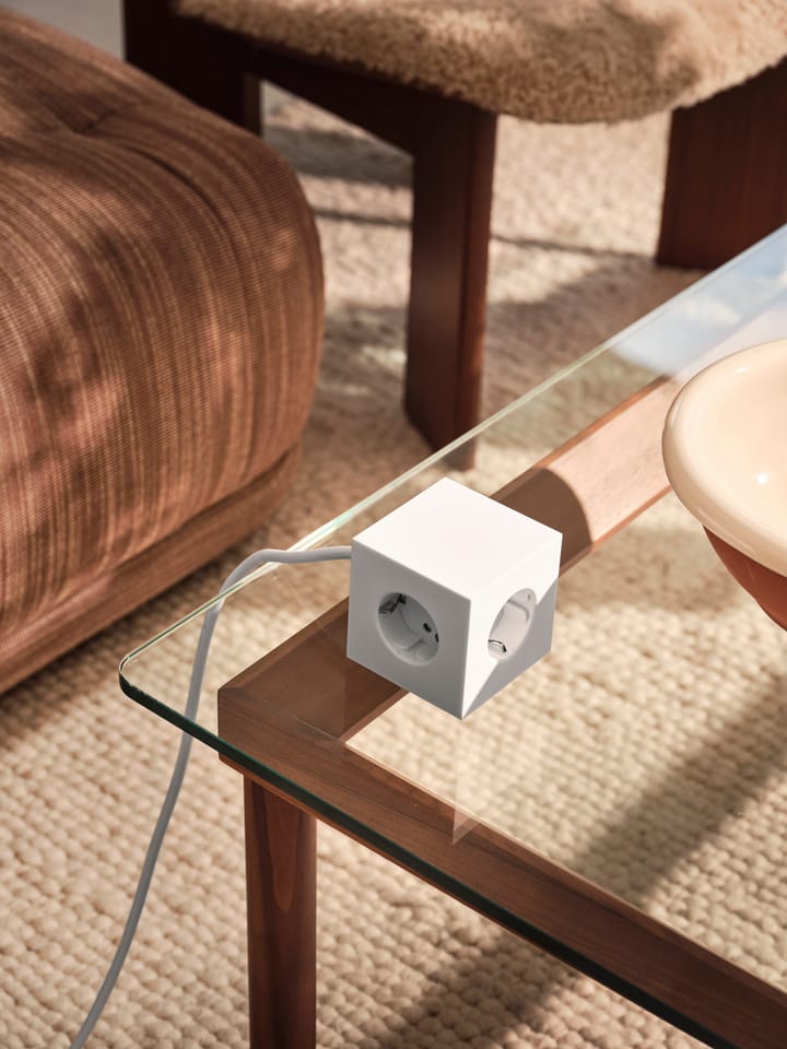 Przedłużacz USB-C Square 1 30W 1,8 m, Edycja White Martinelli Luce Avolt