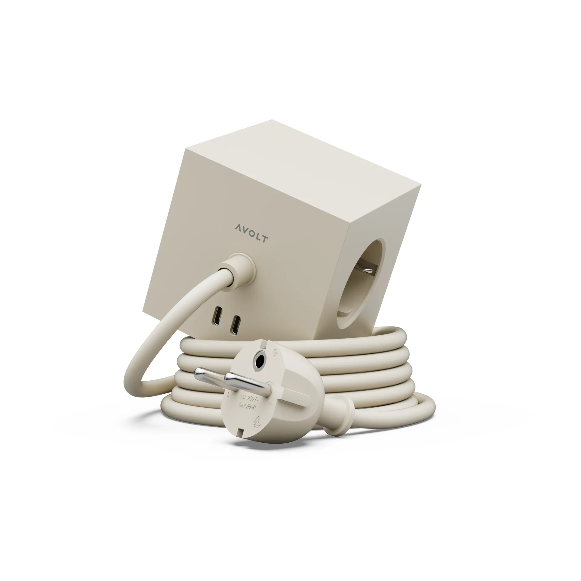 Przedłużacz USB-C Square 1 30W 3 m, Nomad Sand Avolt