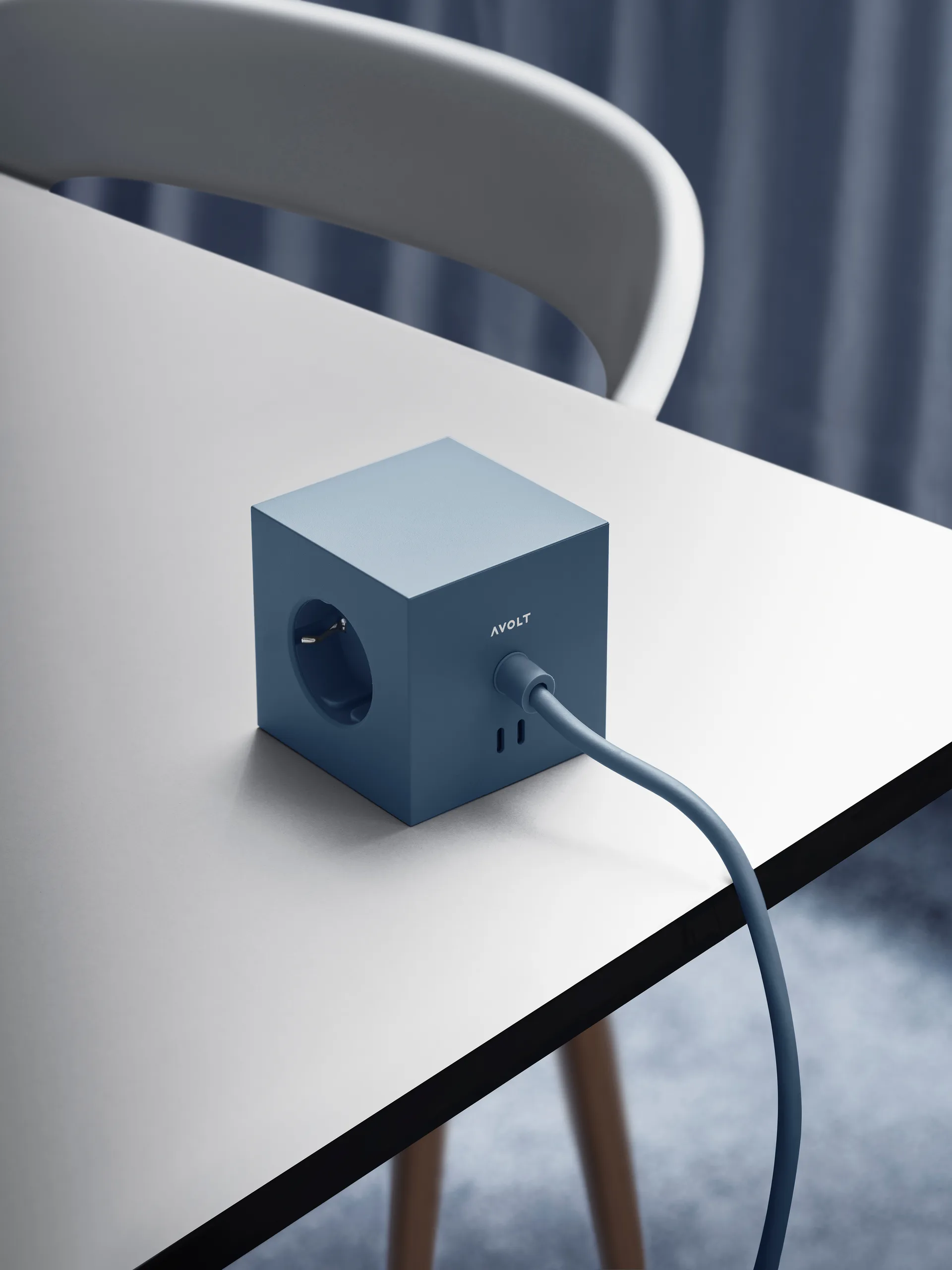 Przedłużacz USB-C Square 1 30W 3 m, Shark Blue Avolt