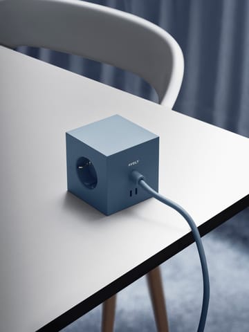 Przedłużacz USB-C Square 1 30W 3 m - Shark Blue - Avolt