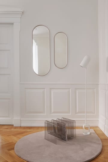 Angui lustro owalne 108 cm - Taupe - AYTM