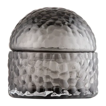 Arura pudełko z pokrywką 8 cm - Czarny - AYTM