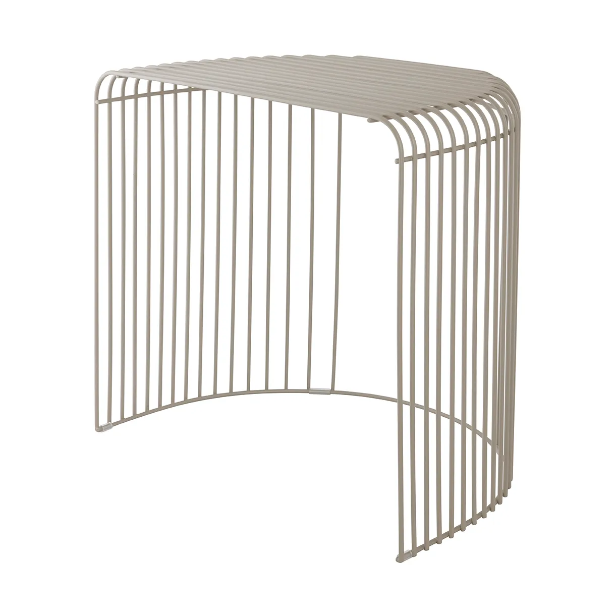 Curva stół 45 cm, Taupe AYTM