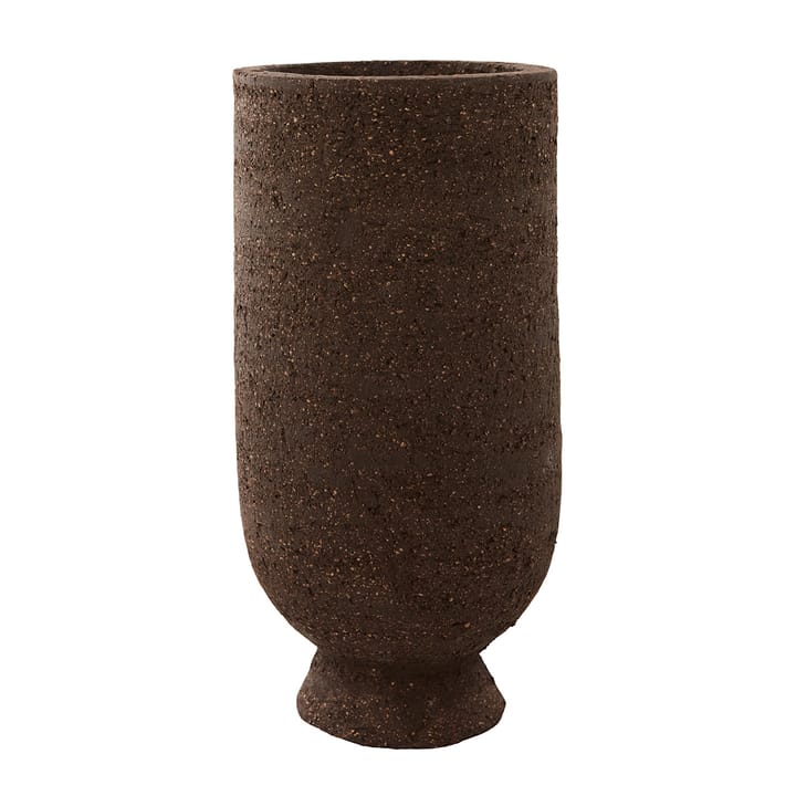 Donica w kształcie wazy Ø13 cm - Java brown - AYTM