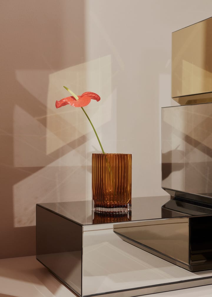 Folium wazon 20 cm, Amber AYTM