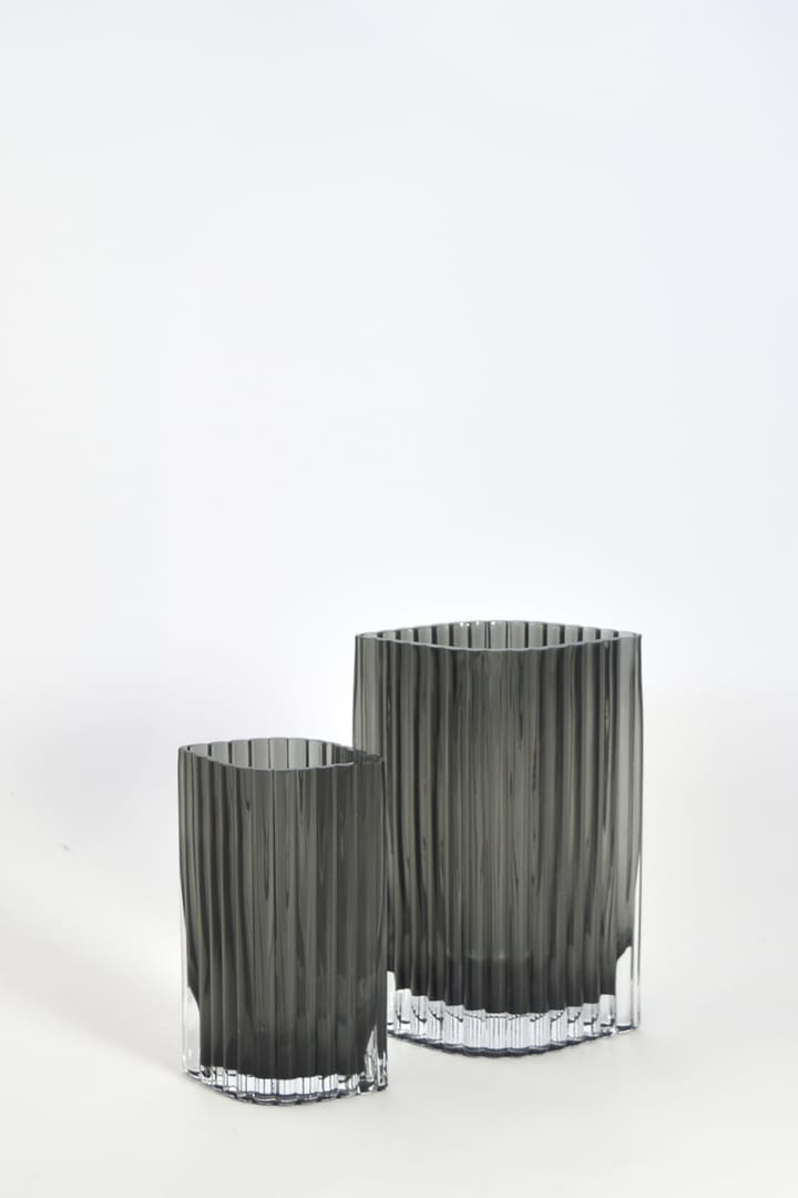 Folium wazon 25 cm, Black AYTM
