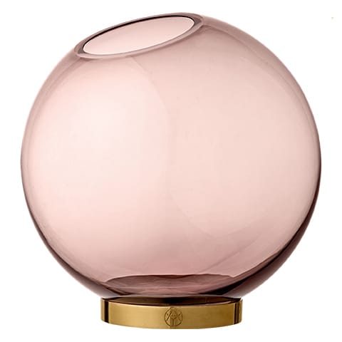 Globus wazon duży - różowy-złoty - AYTM