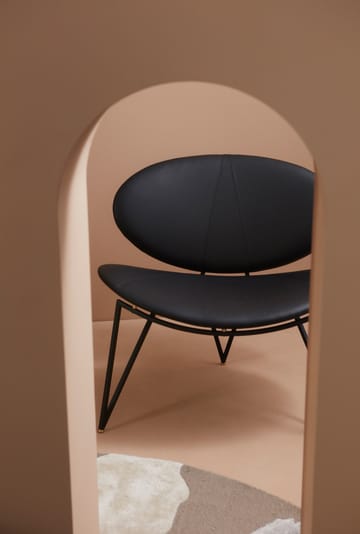 Krzesło wypoczynkowe Semper - Black-black - AYTM