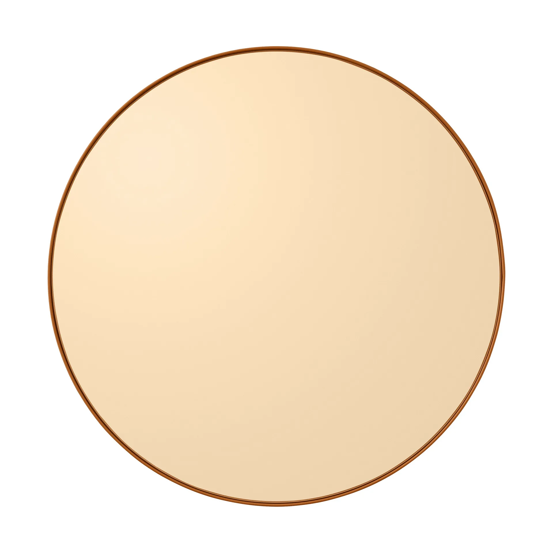 Lustro Circum Ø50 cm, Bursztynowy AYTM