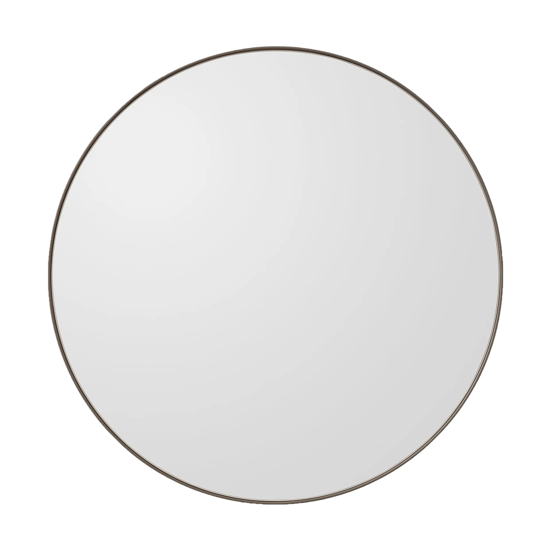 Lustro Circum Ø50 cm, Przezroczysty-taupe AYTM