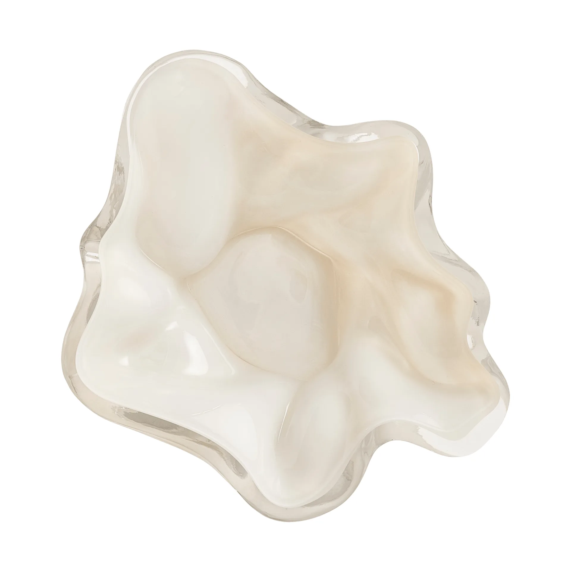 Miska dekoracyjna Vena, Dark cream AYTM