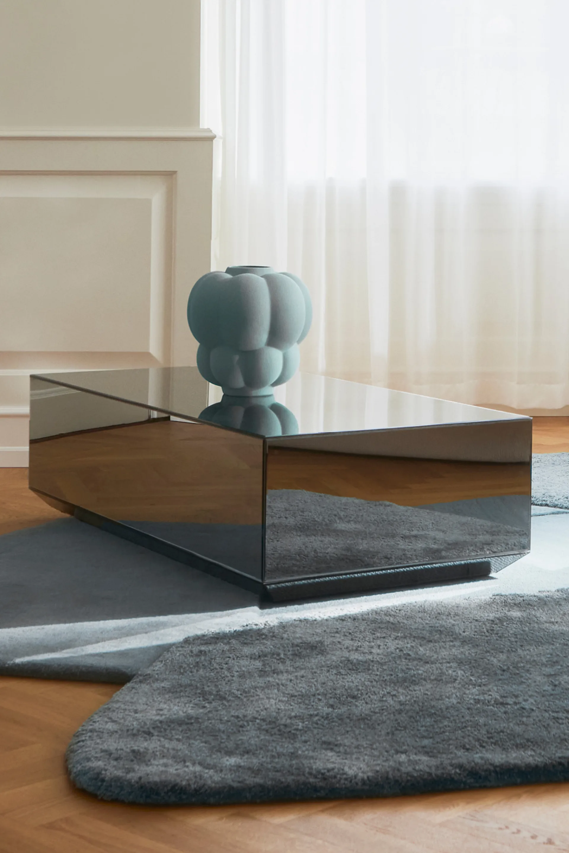 Mola dywan 209x288 cm, Dusty blue AYTM