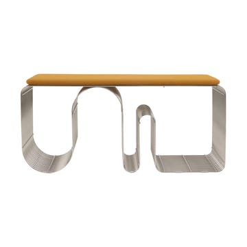 Poduszka na siedzisko ławki Curva 32x95,5 cm - Amber - AYTM