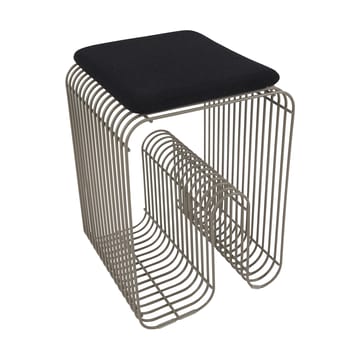 Poduszka na siedzisko do stołka Curva 27x32,5 cm - Anthracit - AYTM