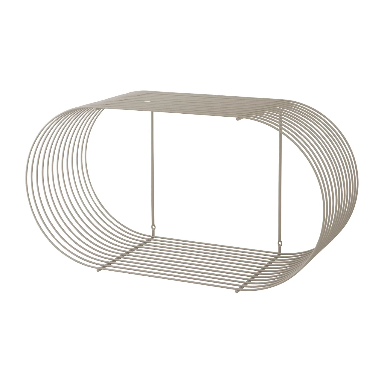 Półka ścienna Curva, Taupe AYTM