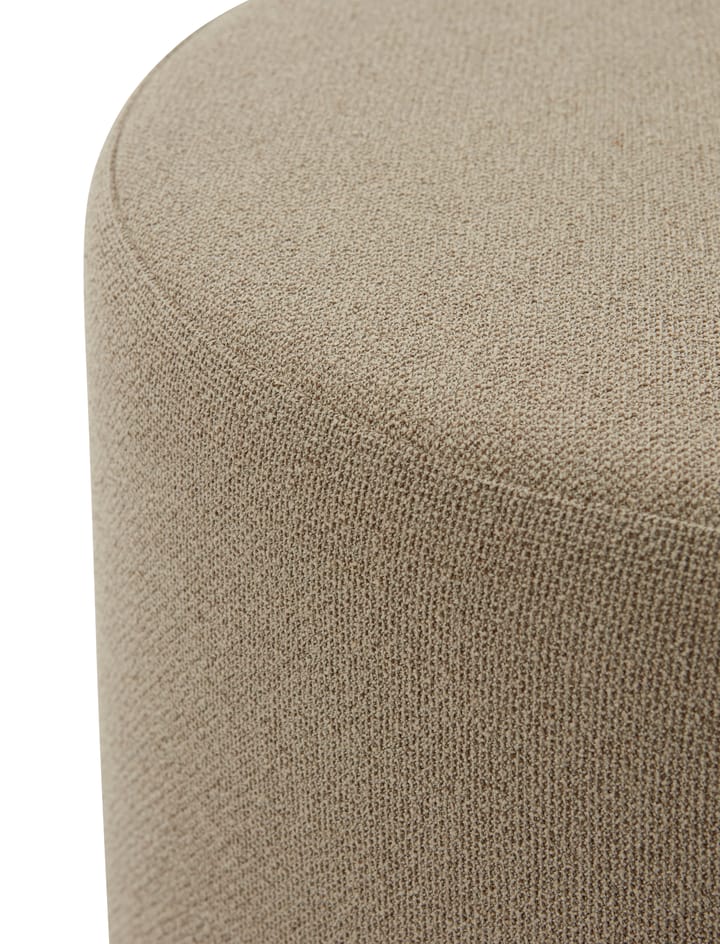 Pufa Stilla, bouclé, Taupe AYTM