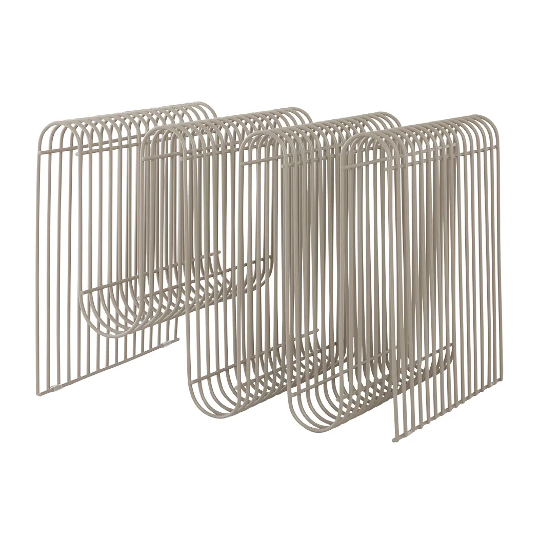 Stojak na czasopisma Curva, Taupe AYTM