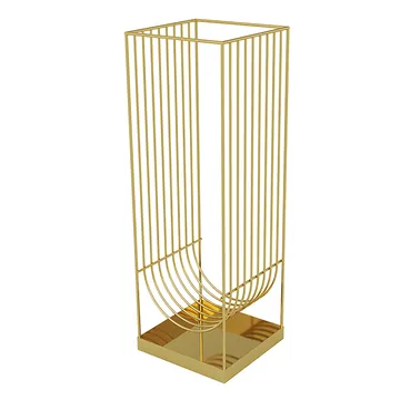 Stojak na parasole Curva - Złoto - AYTM