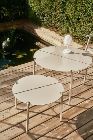 Stolik kawowy NOVO Ø70x45 cm - Taupe - AYTM