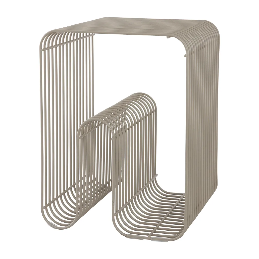 Taboret Curva, Taupe AYTM