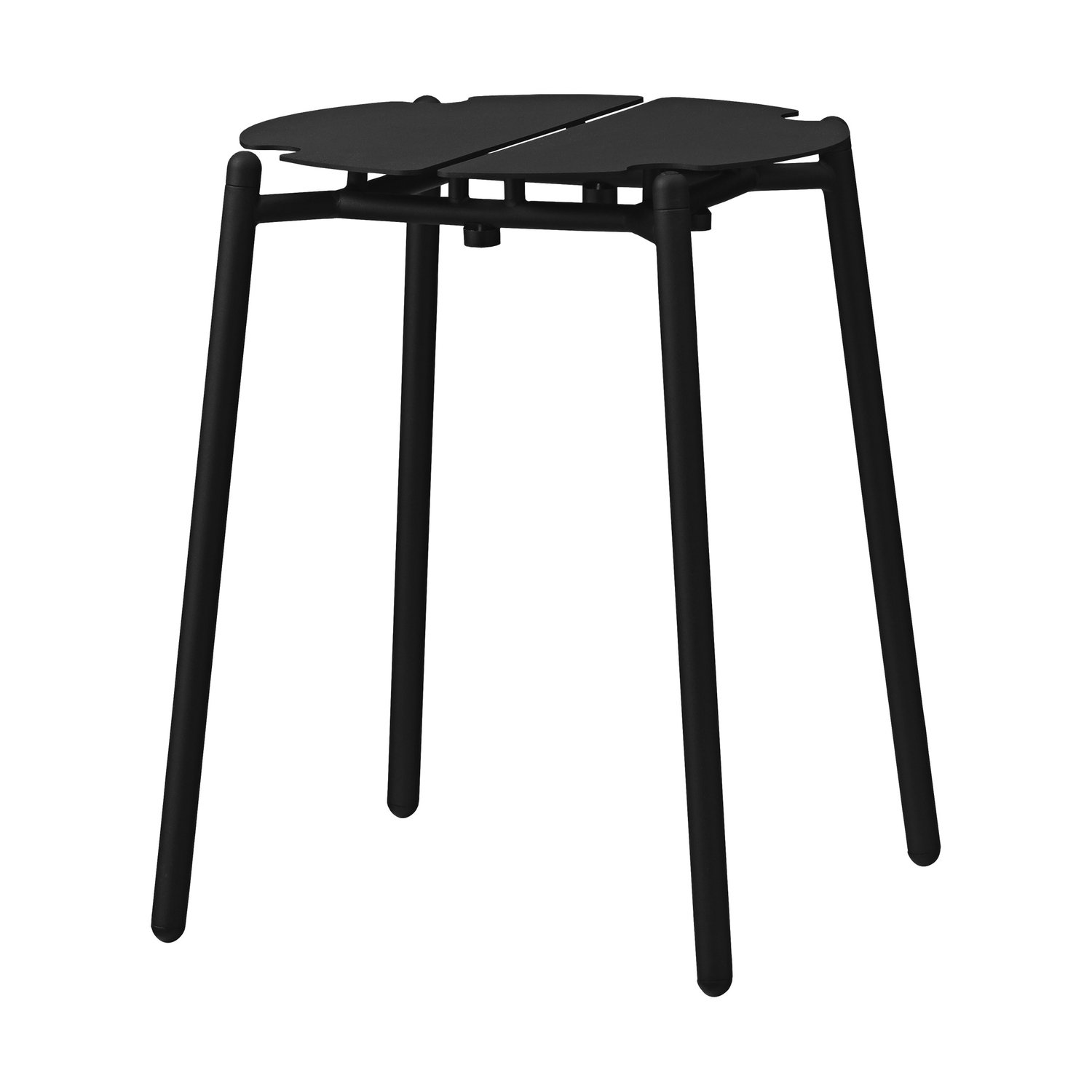AYTM Taboret NOVO black | Skandynawski Design | Krzesła ogrodowe | Czarny