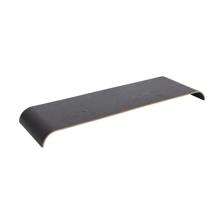 Taca/panel górny do półki ściennej Curva 80,4 cm, Czarny AYTM
