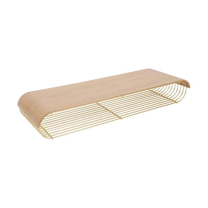 Taca/panel górny do półki ściennej Curva 80,4 cm, Dąb AYTM