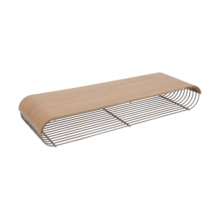 Taca/panel górny do półki ściennej Curva 80,4 cm, Dąb AYTM
