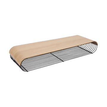 Taca/panel górny do półki ściennej Curva 80,4 cm - Dąb - AYTM