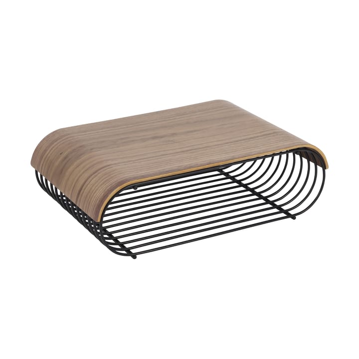 Tacka/Panel górny do stołka Curva 40,4 cm, Orzech włoski AYTM