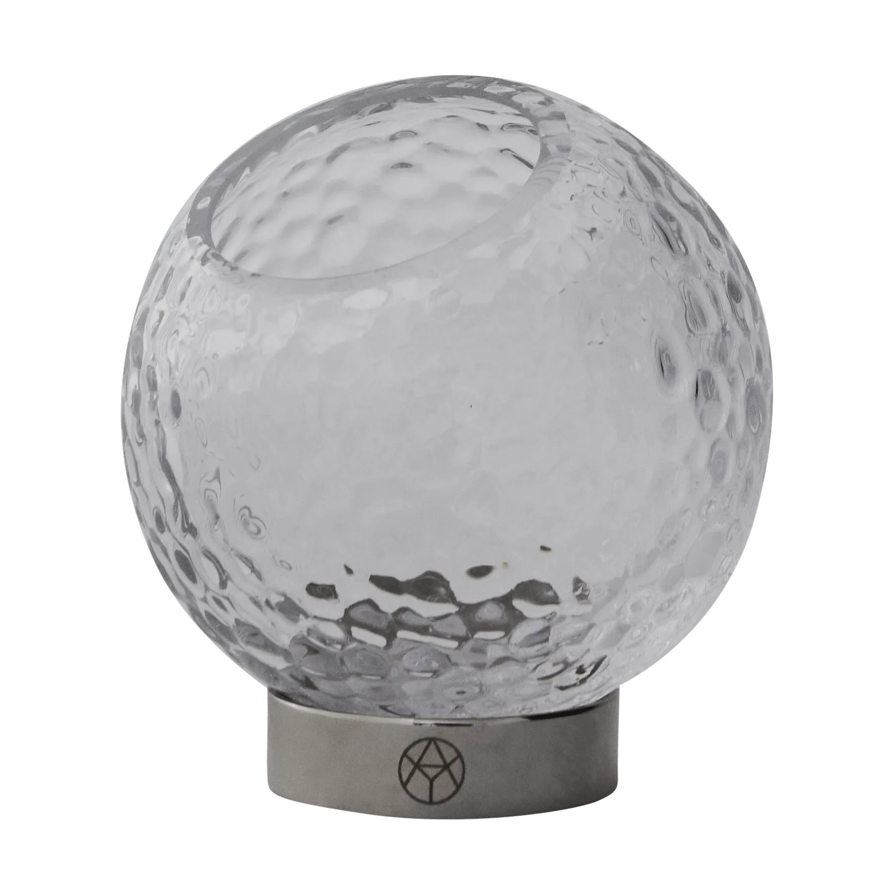 Wazon Globe bubbles Ø10 cm, Clear AYTM