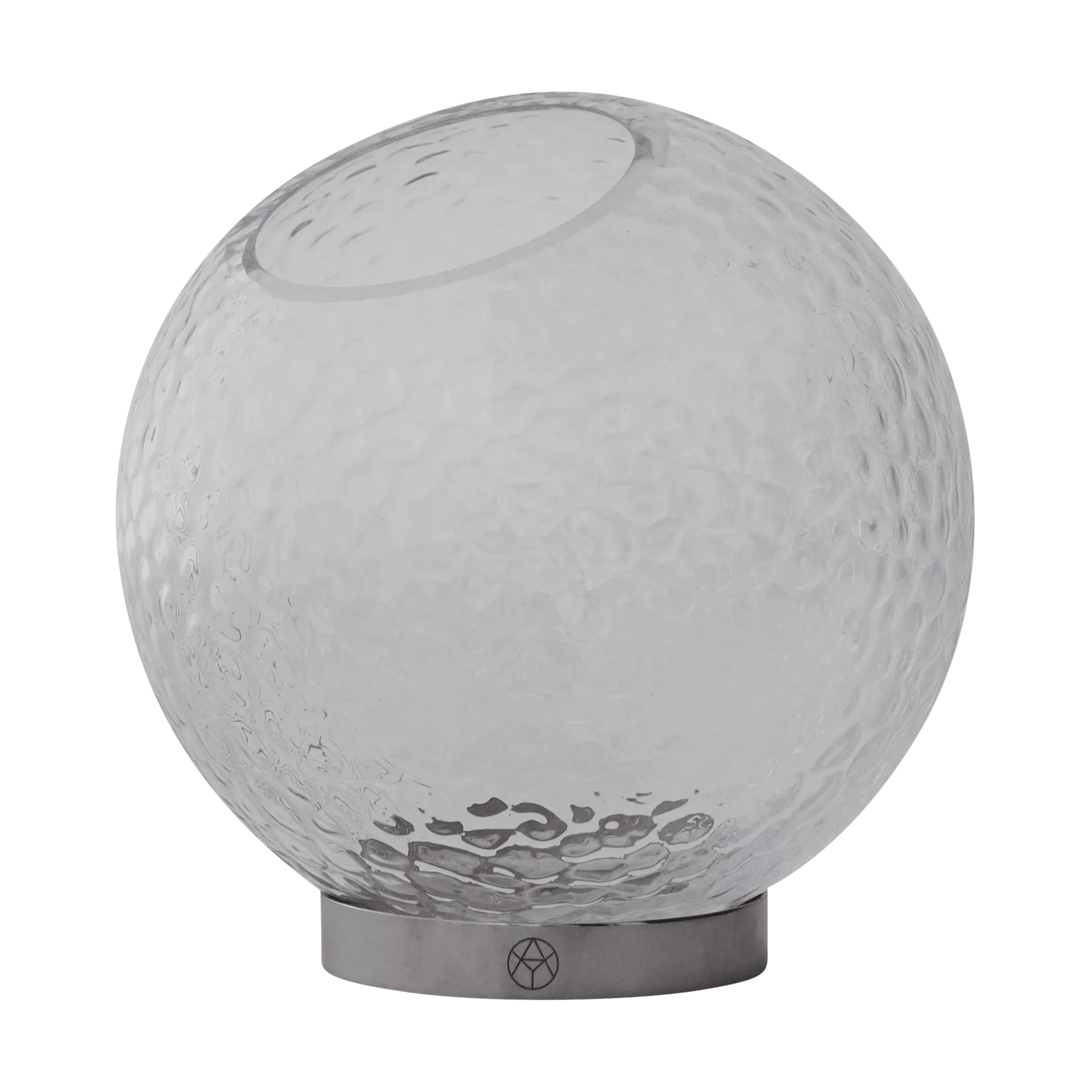 Wazon Globe bubbles Ø17 cm, Clear AYTM
