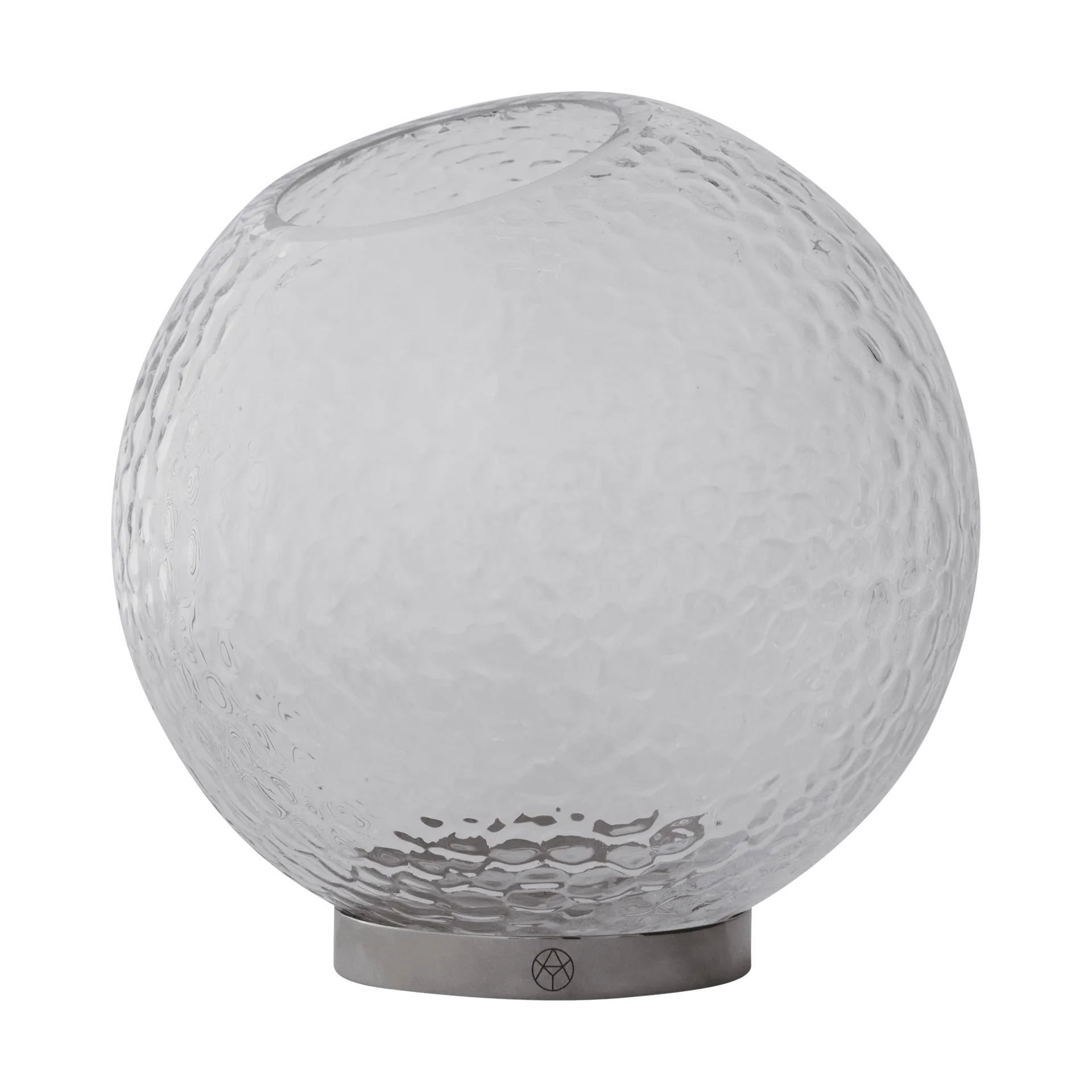 Wazon Globe bubbles Ø21 cm, Clear AYTM