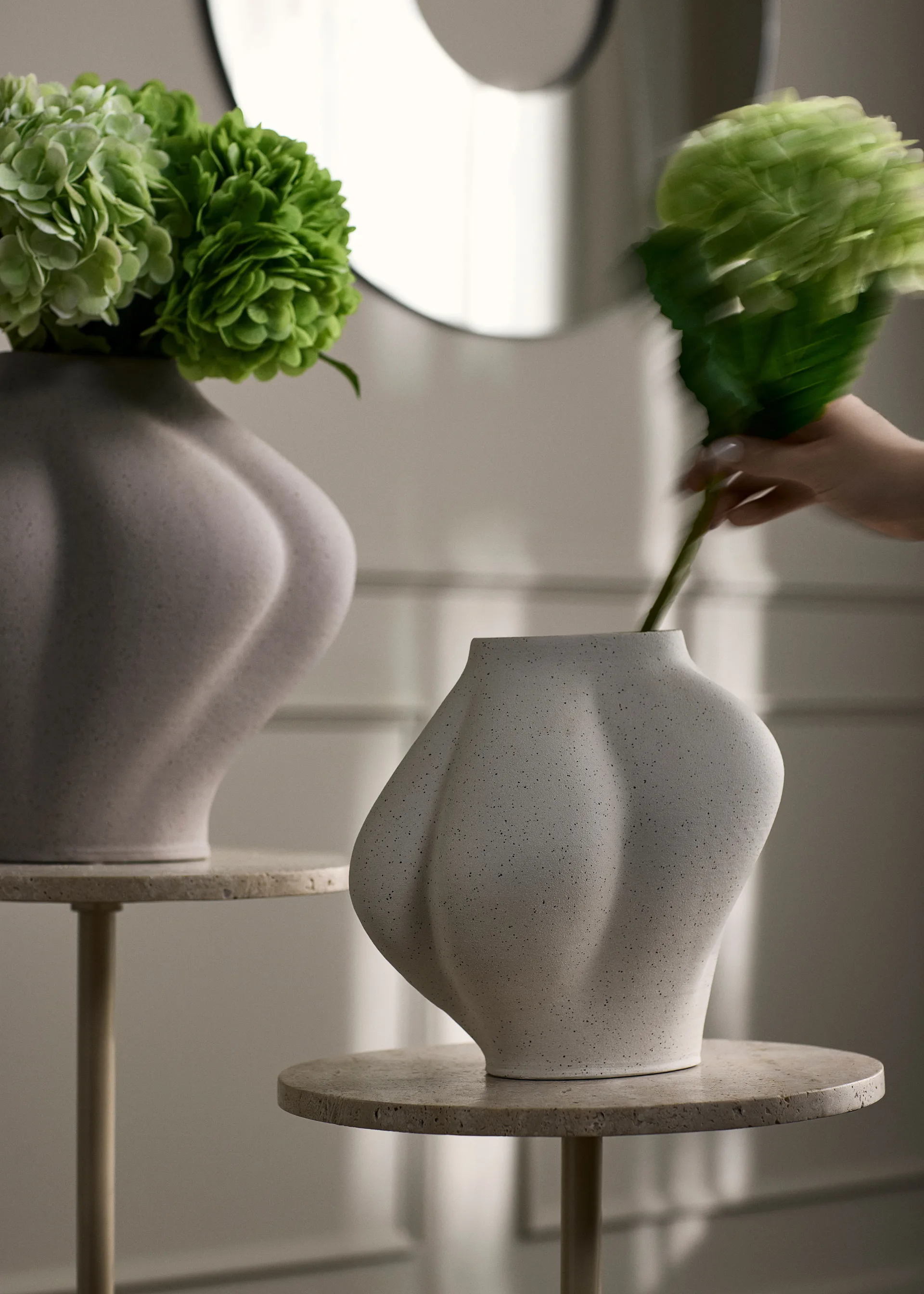 Wazon Saltare, Cream, Ø15x25 cm AYTM