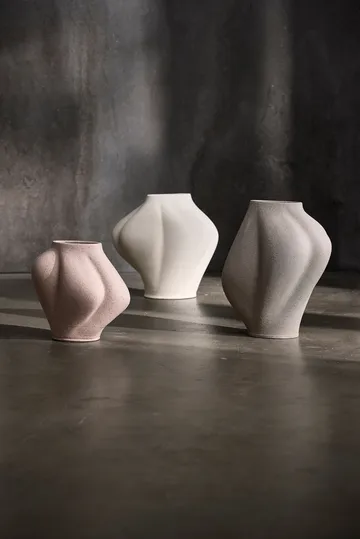 Wazon Saltare - Cream, Ø15x25 cm - AYTM