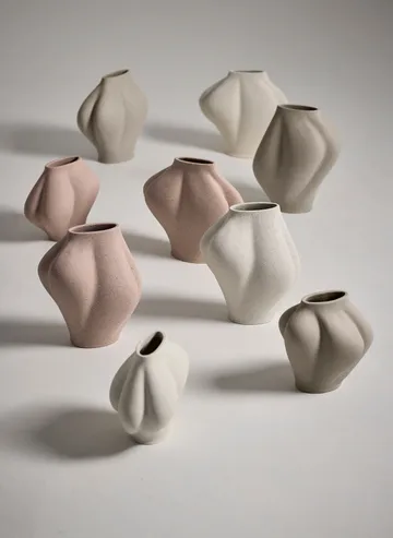 Wazon Saltare - Cream, Ø15x25 cm - AYTM