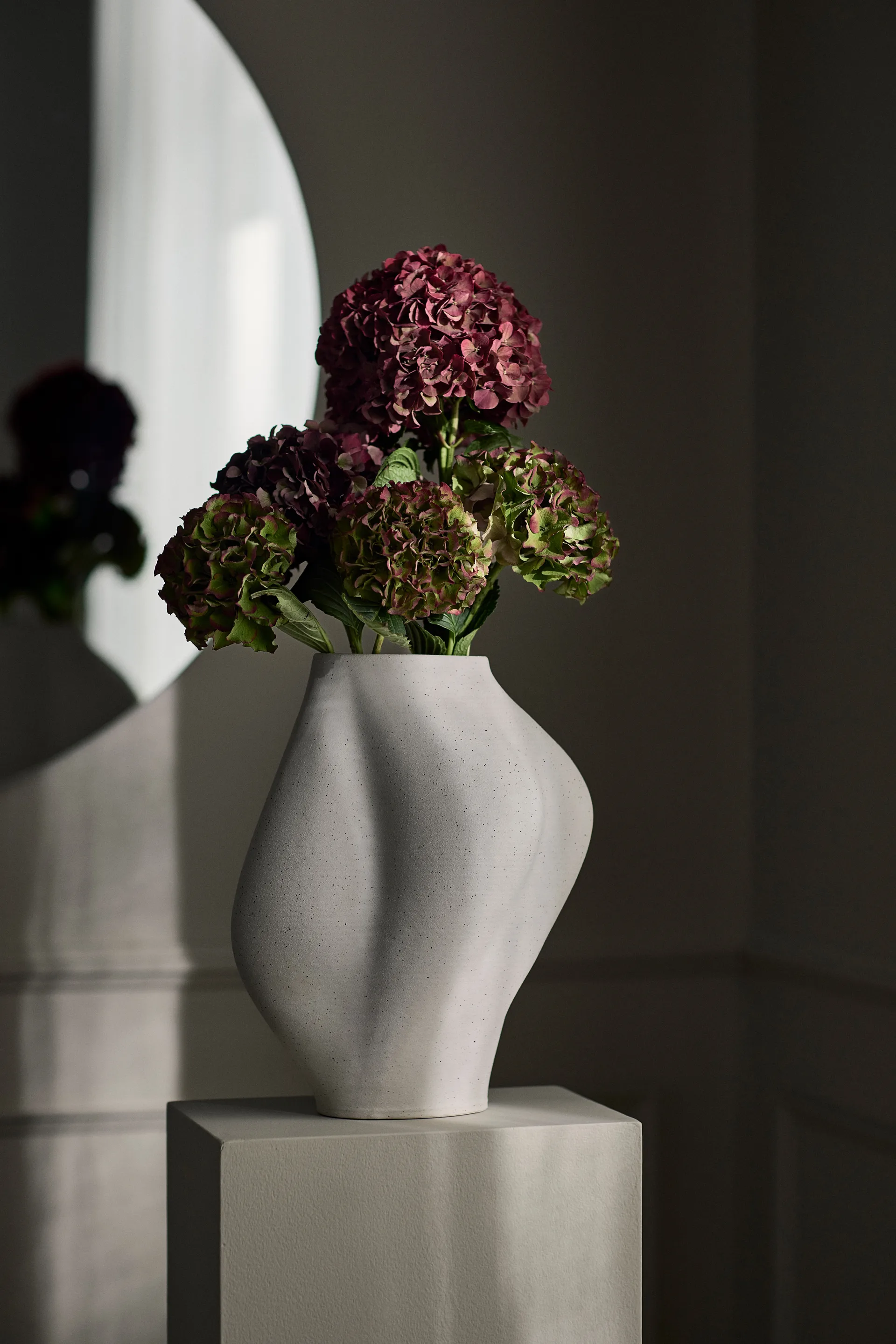 Wazon Saltare, Cream, Ø17x35 cm AYTM