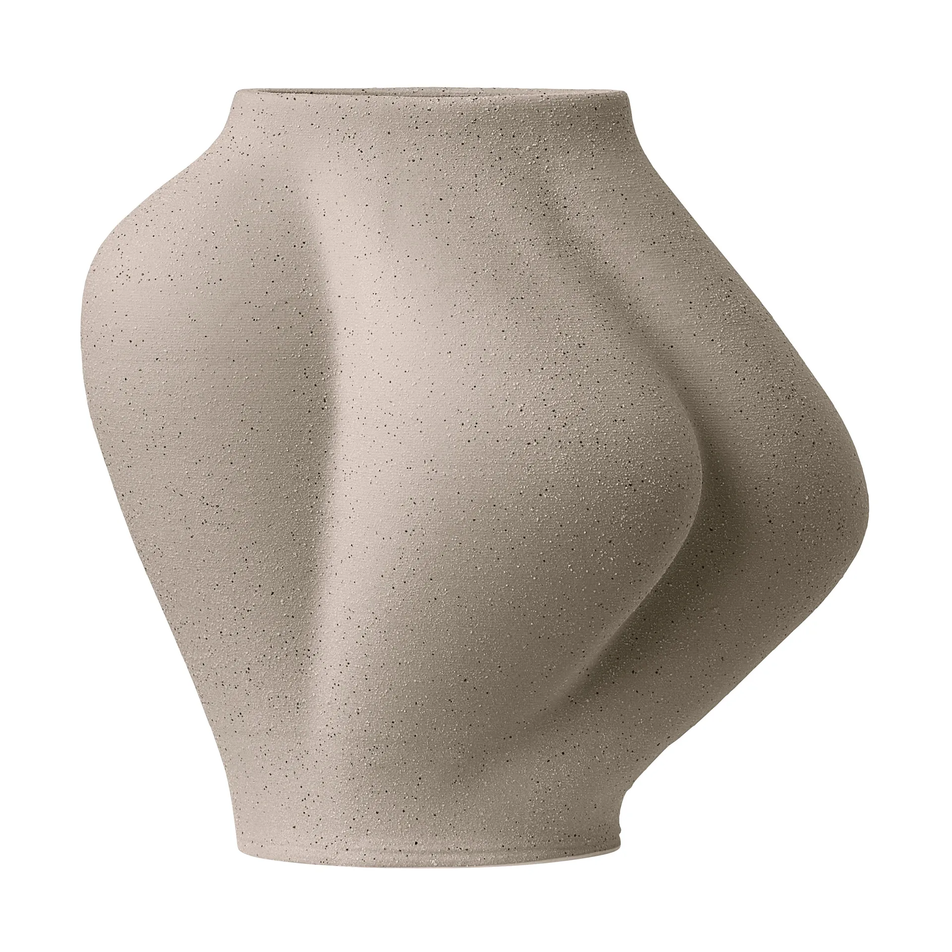 Wazon Saltare, Light Sand, Ø15x25 cm AYTM