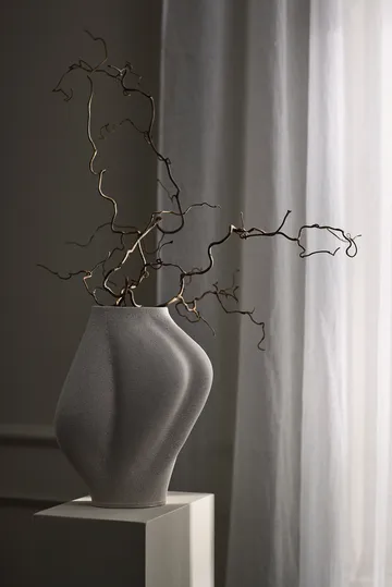 Wazon Saltare - Taupe, Ø17x35 cm - AYTM