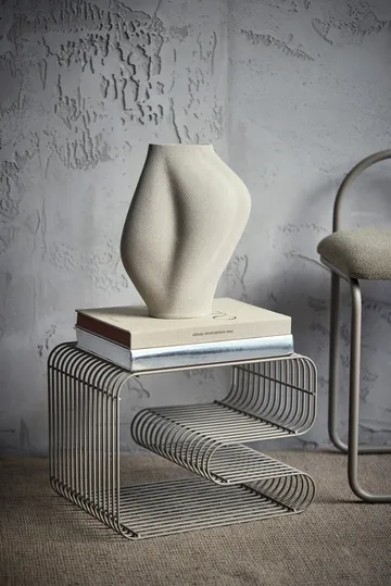 Wazon Saltare - Taupe, Ø17x35 cm - AYTM